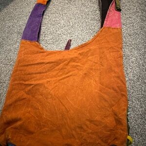 Colorful Patchwork Shoulder Bag